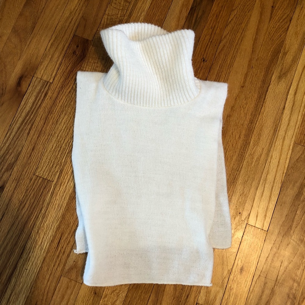 White Mock Turtleneck Dickey